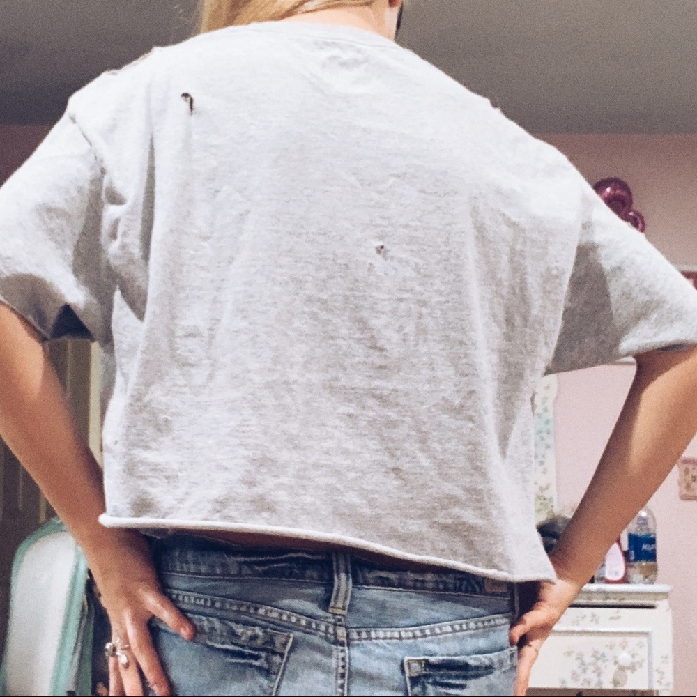 HANDMADE DISTRESSED WESTFIELD STATE TEE - Picture 3 of 3